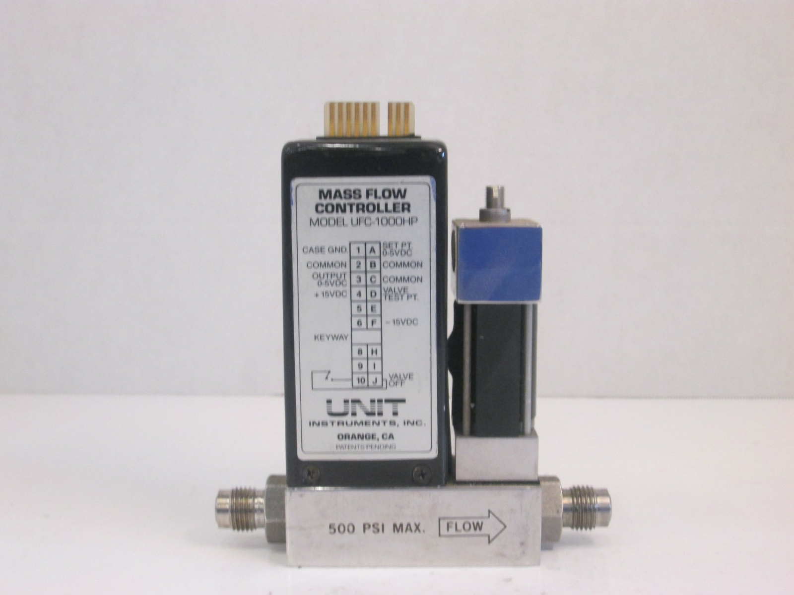 Unit UFC-1000HP, MFC, Mass Flow Controller, WF6, 30 SCCM
