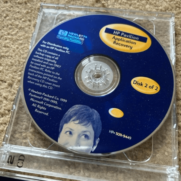 HP Pavilion User’s Guide & Recovery Software 1999