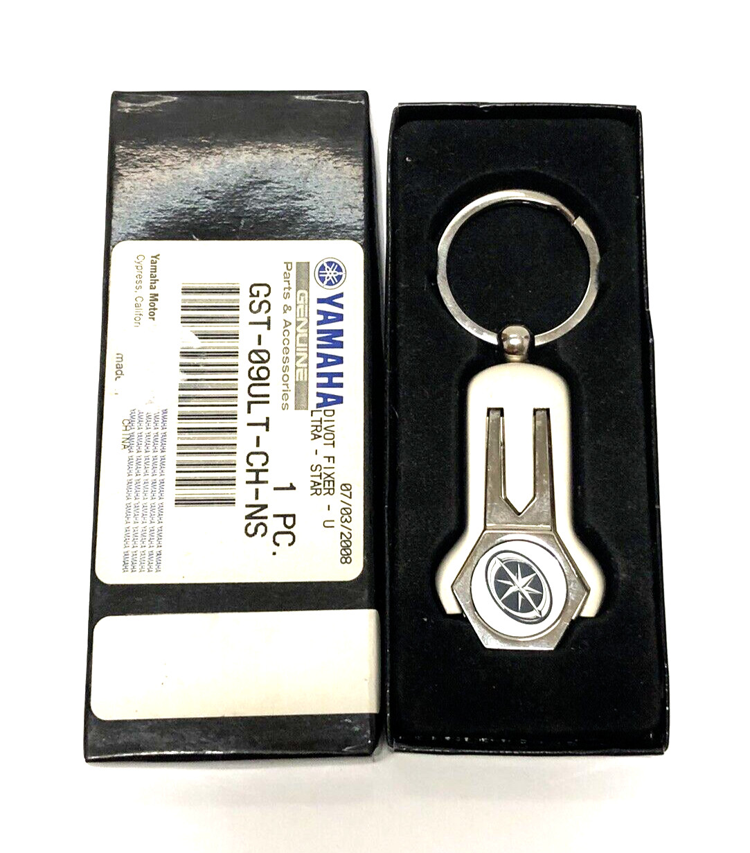 Yamaha Motorcycles Divot Tool Fixer Cleaner Keychain