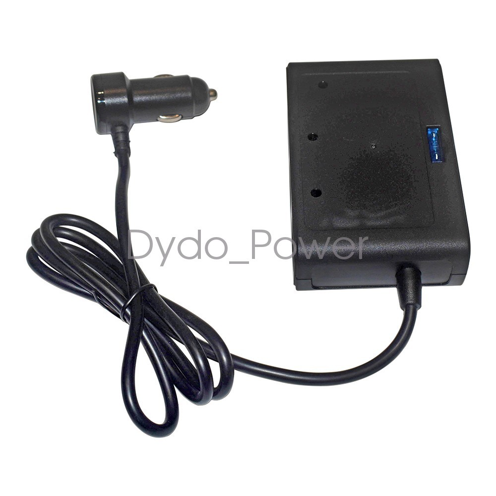 3 Way Car cigarette Lighter Socket Splitter USB Fast Charger Power Adapter 12V