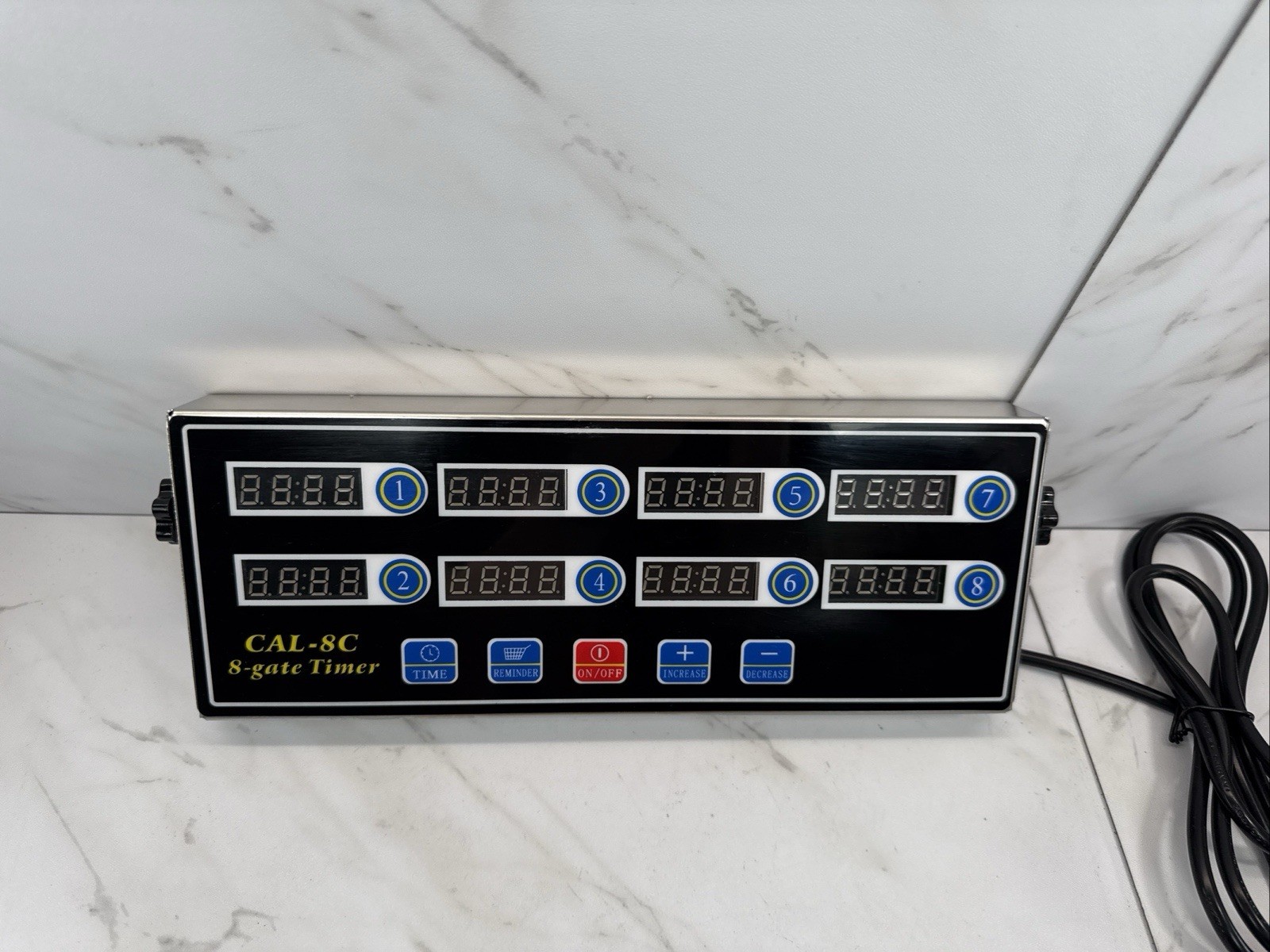 8 Channel Commercial Cooking Kitchen Timer Alarm✨Adjustable✨8 Gate