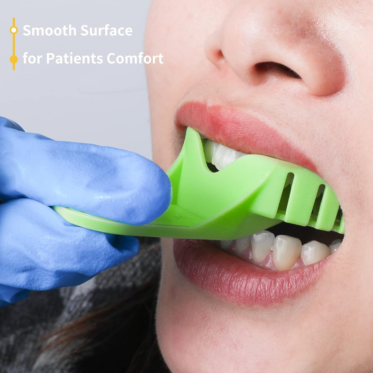 10 PCS Dental Impression Trays Disposable Plastic Small Medium Large Autoclavab