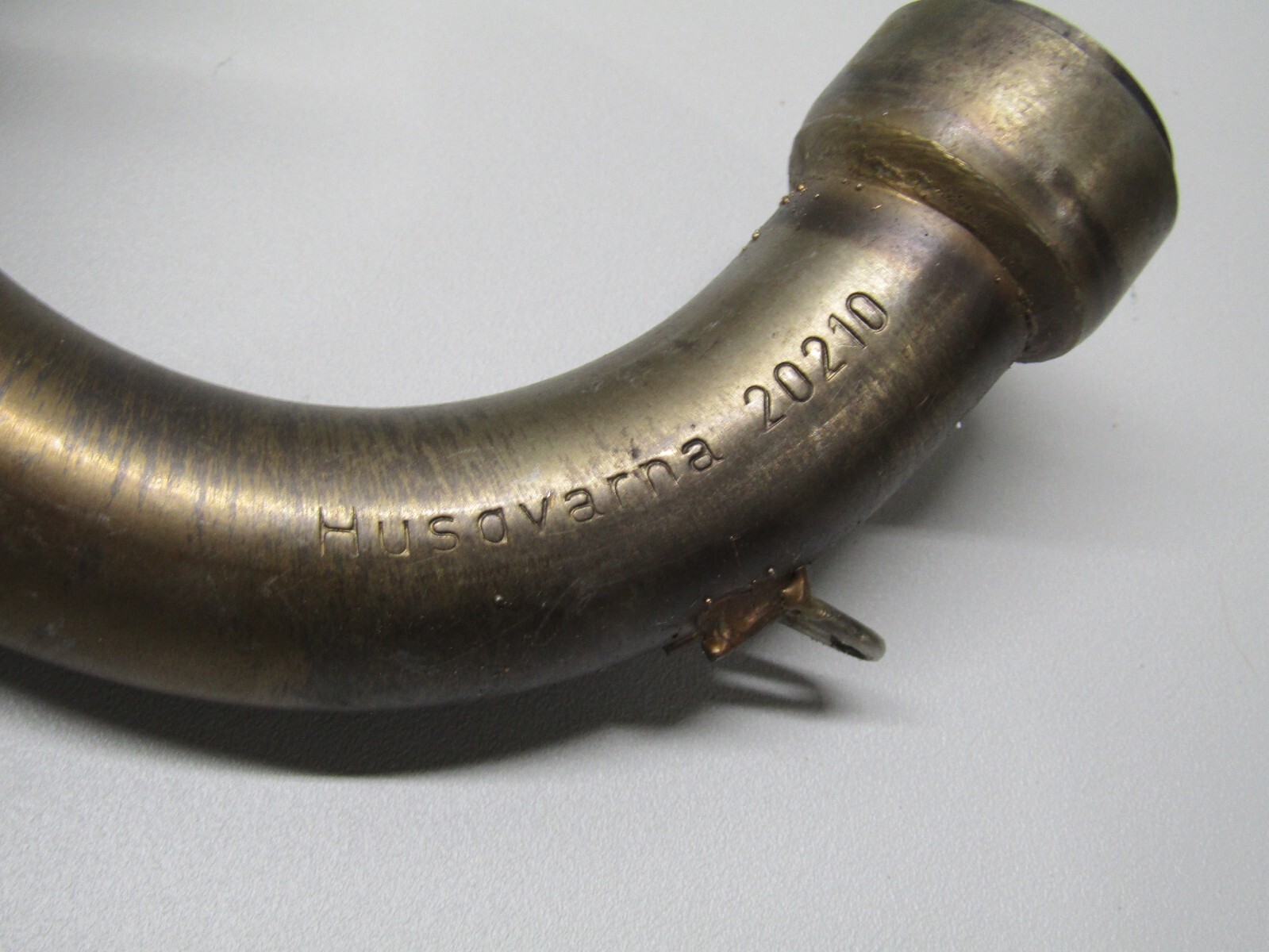 1999? HUSQVARNA TE410 LEFT EXHAUST HEAD PIPE 8C0071234 2001A X00622