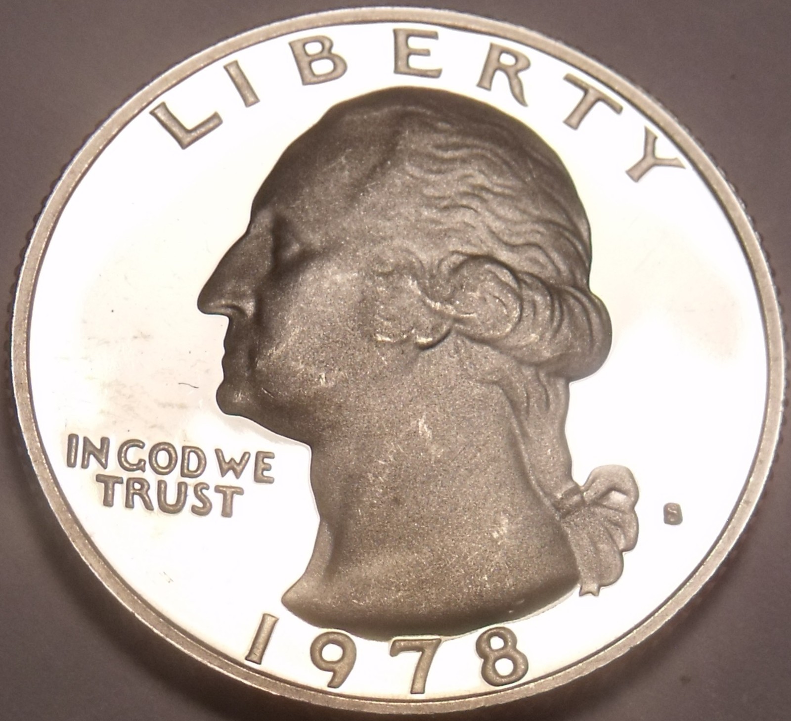 United States Proof 1978-S Washington Quarter~We Have Washington Proofs~Free Shi