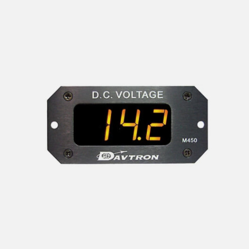 DAVTRON VOLTMETER/Amber LED, M450 PN: 1018-450 NEW