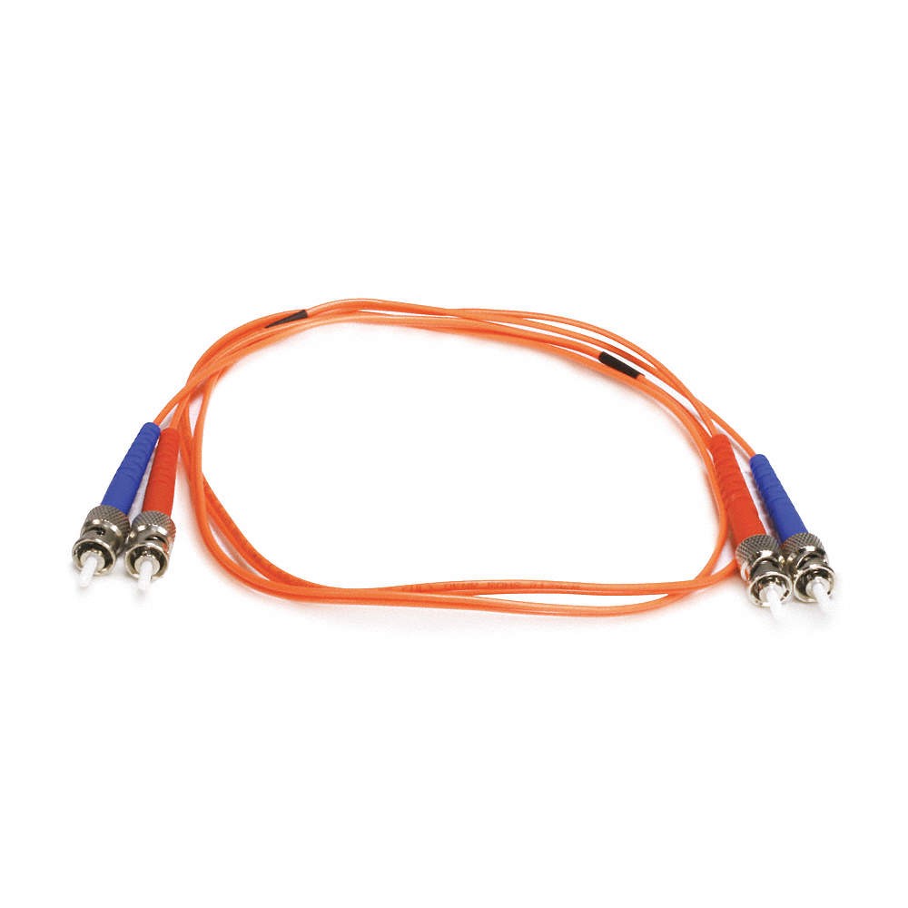 MONOPRICE 2601 Fiber Cord,Duplex,ST, ST,1m,Orange 14C123