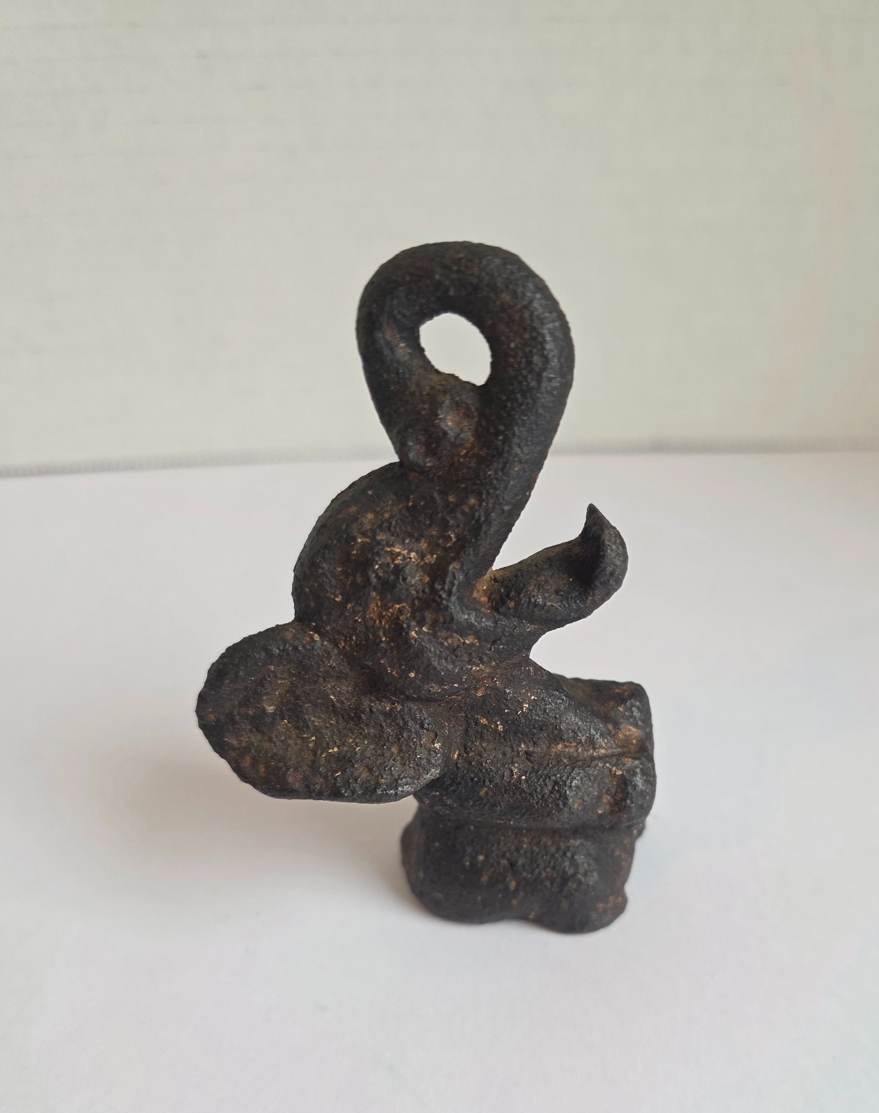 Vintage Cast Iron Elephant Bottle Opener Orig.