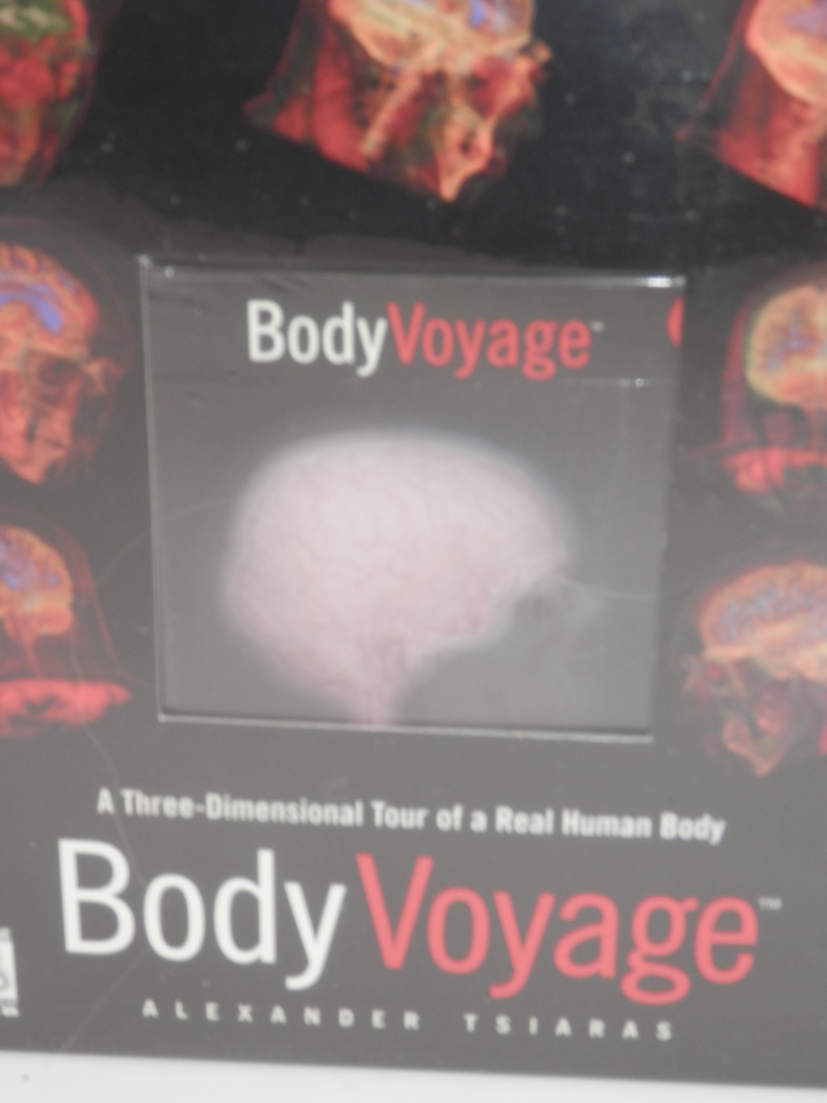 Body Voyage 3D Tour Real Human Body Big Box Software Mac Win 1997 CD-ROM SEALED