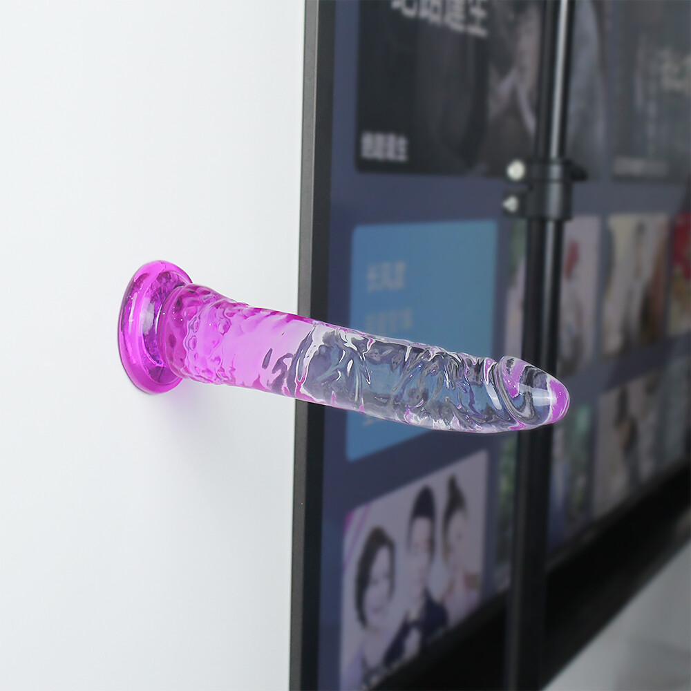 TPE Ultra-realistic Dildo Suction Cup Anul Butt Plug Slender Insertion Sex Toys