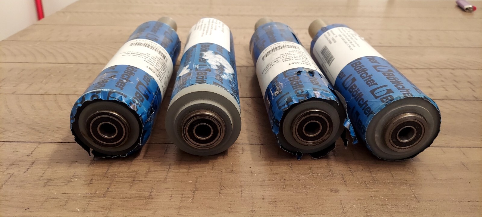 BOTTCHER 2 1/2" DART CUP PRINTER INK FORM ROLLER 05314387