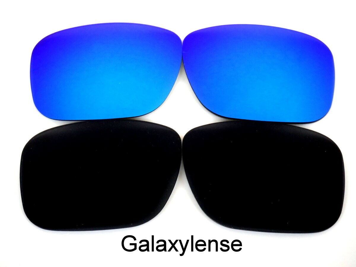 Galaxy Replacement Lenses For Oakley Holbrook XL(not LX) Black/Blue Polarize