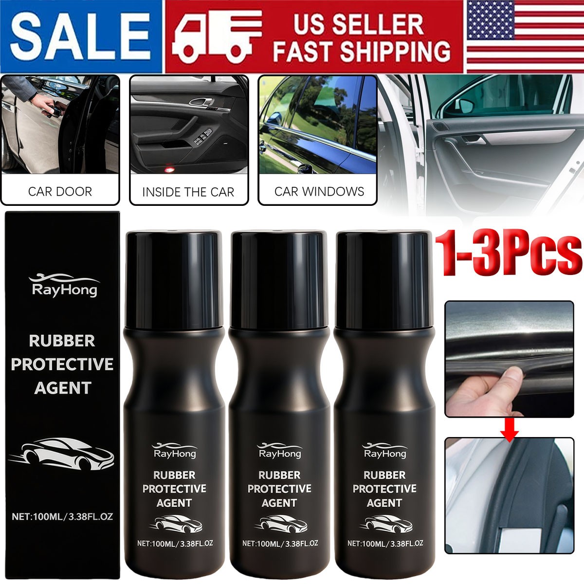 Rubber Care, Rubber Care Pen, Car Rubber Seal Protectant, Car Rubber Protectant