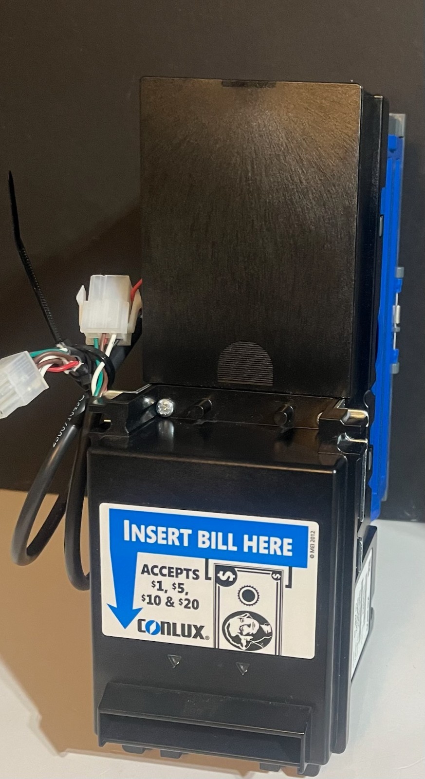 REFURBISHED!!!!CONLUX MODEL CV1022 BILL ACCEPTOR MDB.