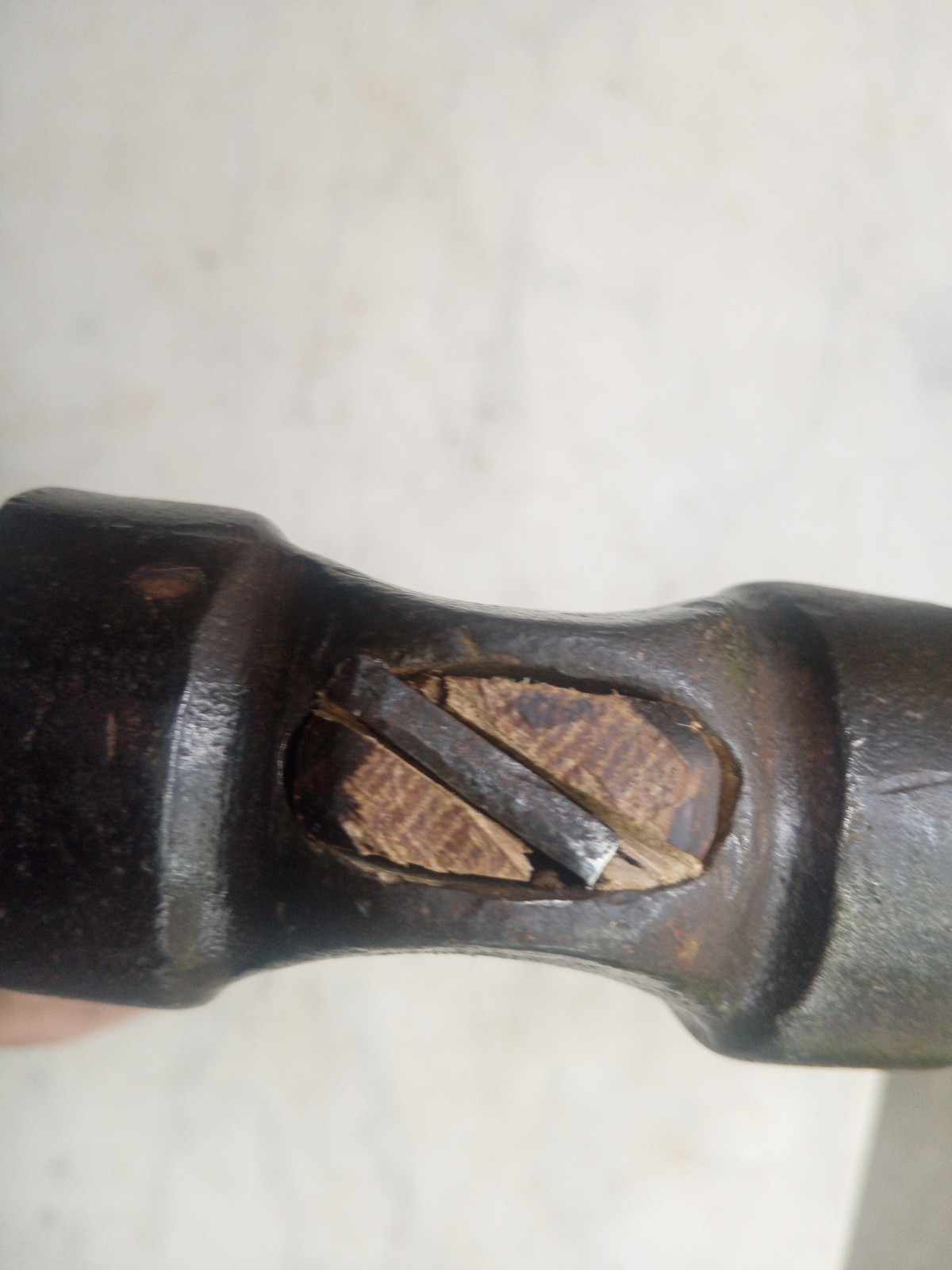 Vintage Blacksmith Hammer 2 Lb 1 Oz Forging Tool