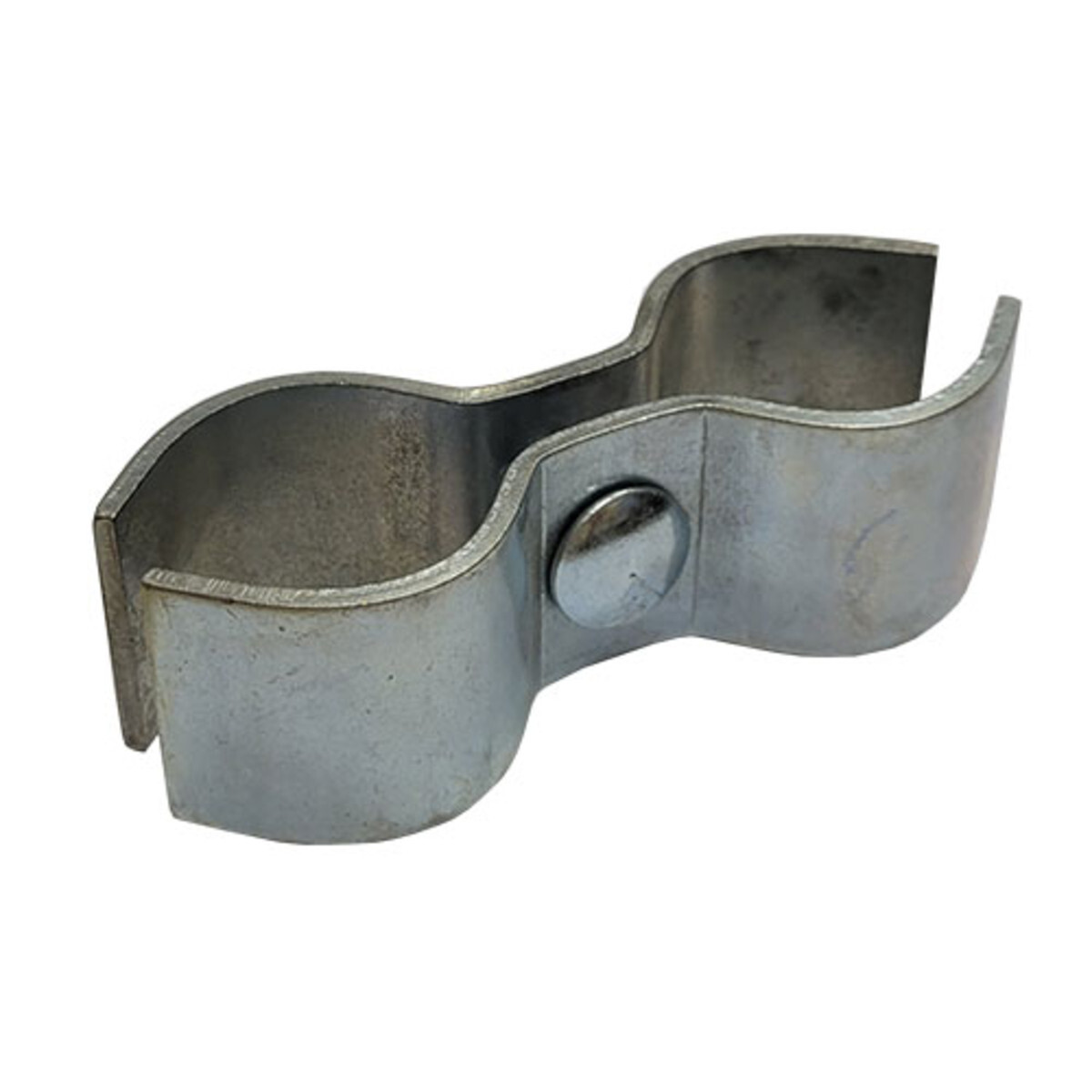 1-5/8" Panel Adapter Clamp Kennel Clamp w/ Bolt & Nut Chain Link Fence Zinc