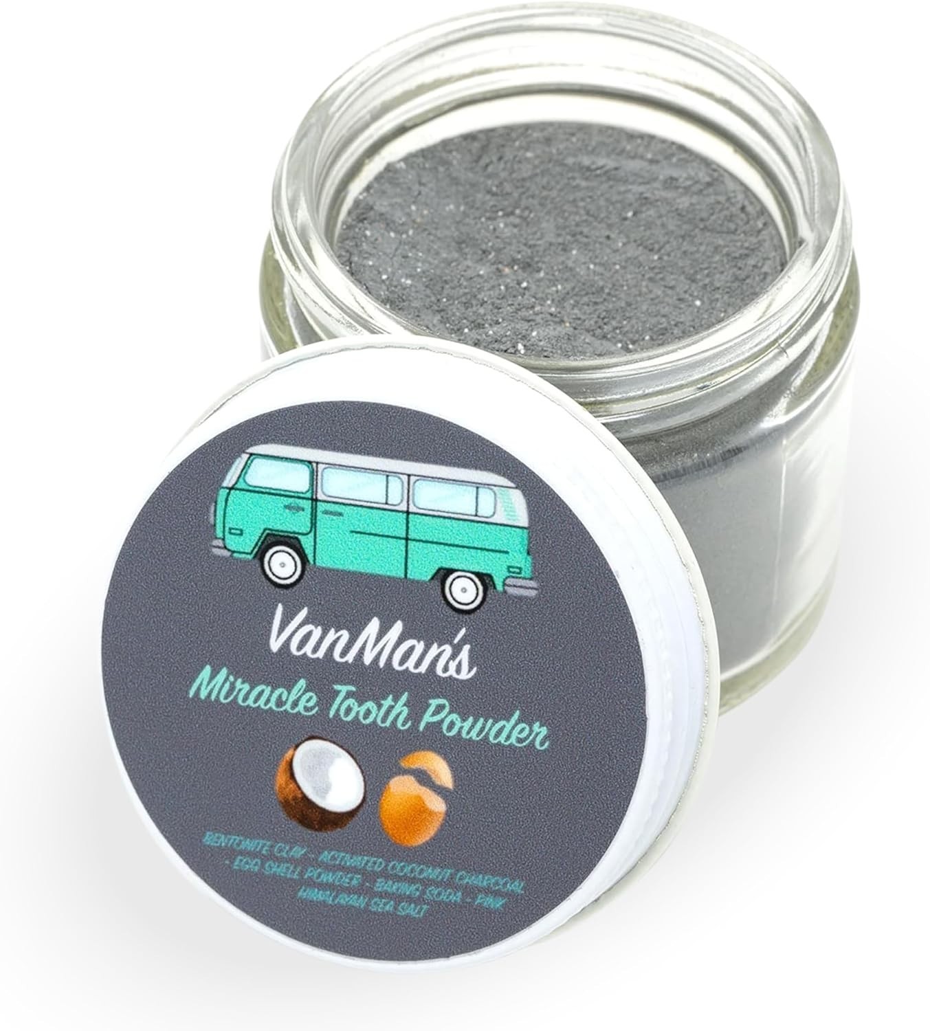 Vanman’S - Miracle Tooth Cleaning Powder Toothpaste - Fluoride-Free Whitening To