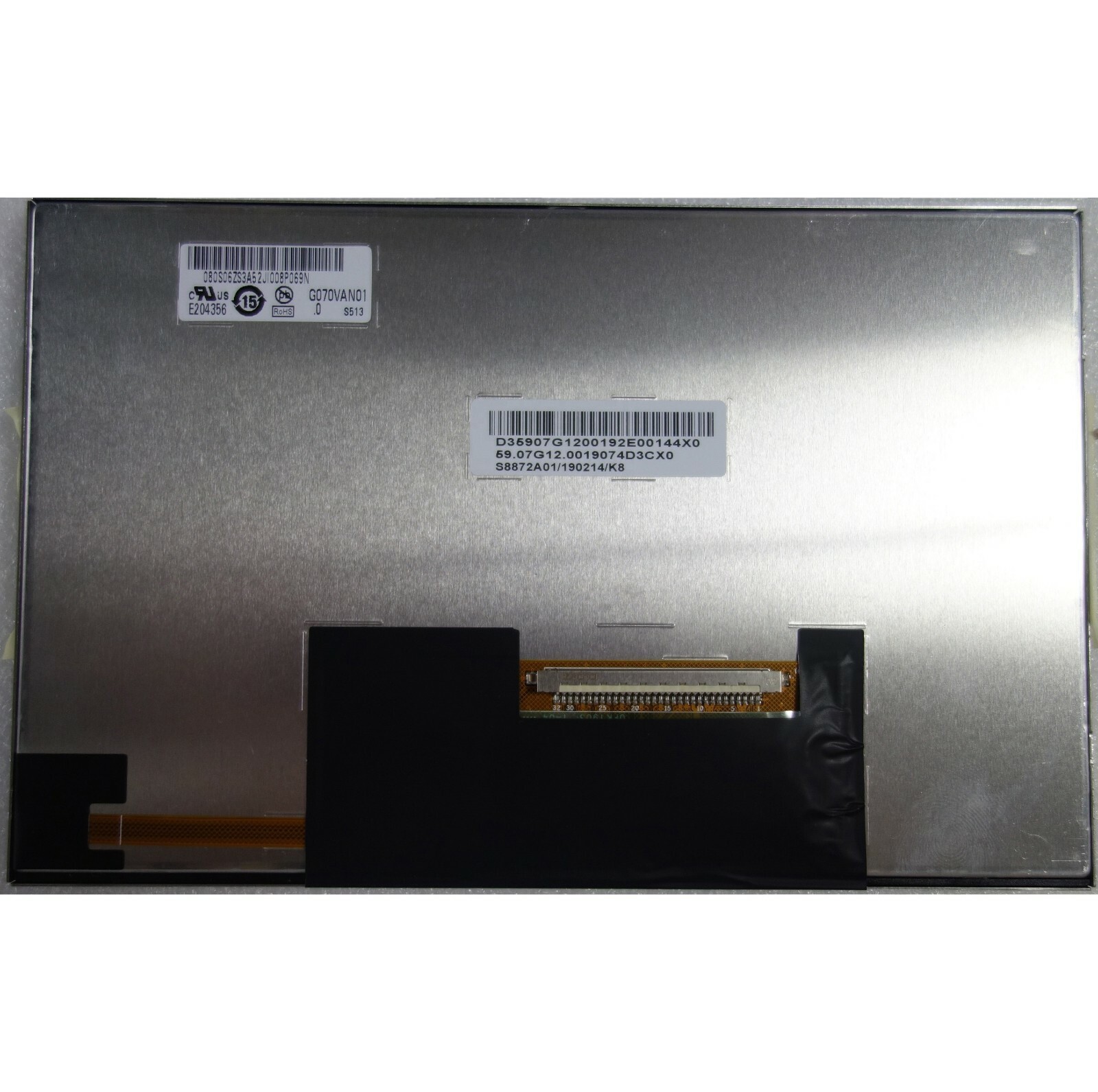1pcs NEW G070VAN01.0 FOR 7.0-inch 800*480 LCD Screen Panel 90 days warranty