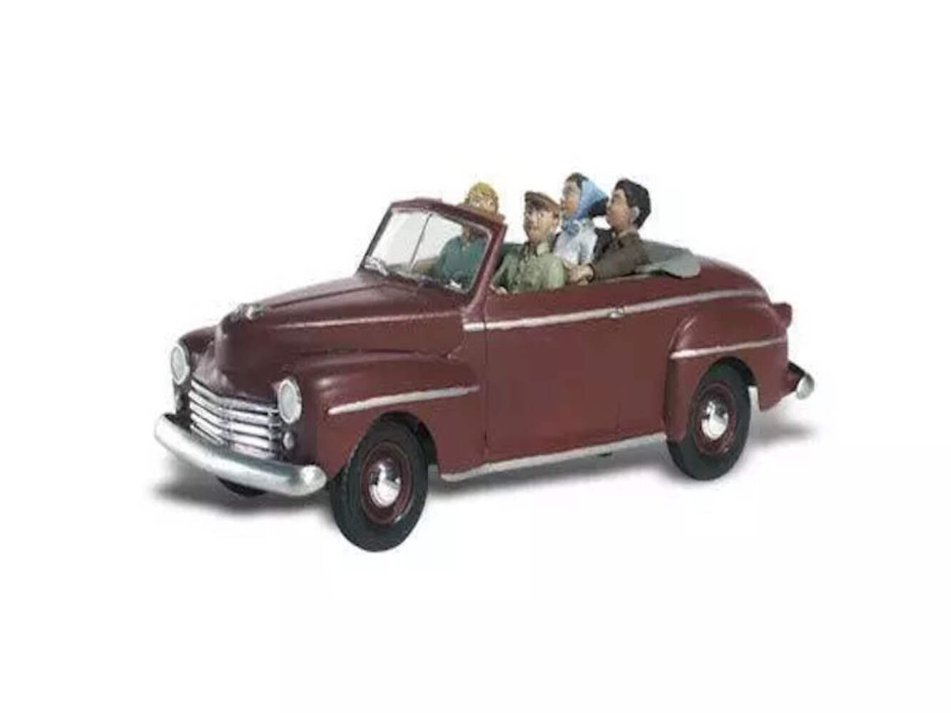Woodland Scenics AS5334 N Sunday Drive Train Figure / Vehicle AutoScenes Classic