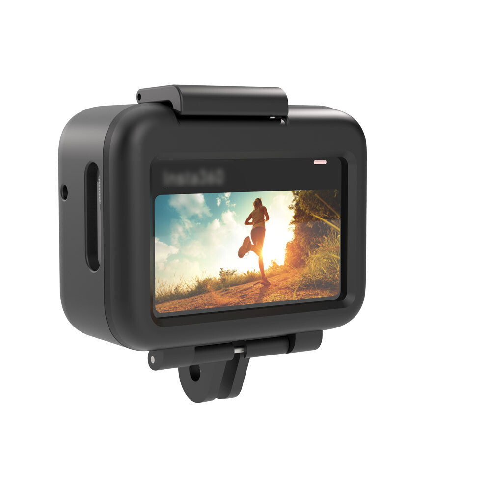For Insta360 GO 3 Action Camera Battery Box Protective Cage Cover Case with Base