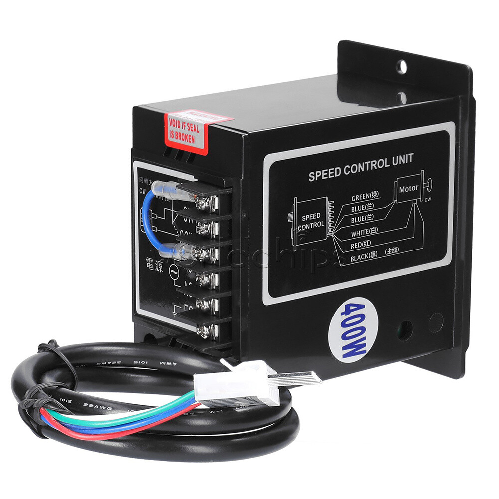 220V 400W AC Motor Speed Controller Speed Pinpoint Regulator Forward Backward