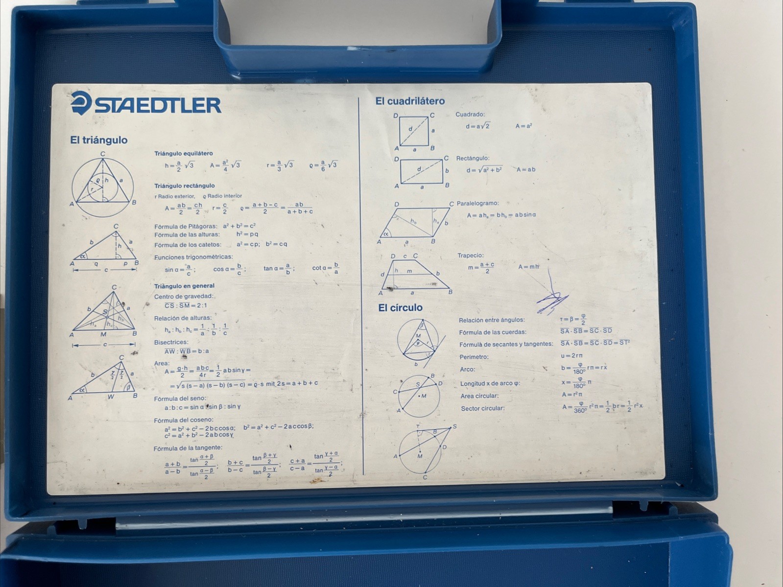 Precision Drawing Compass Set – Technical Drafting joblot in Staedtler Blue Case