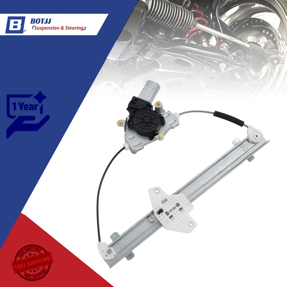 Power Window Regulator For Hyundai Accent 2012-17 I4 1.6L Rear Left w/ Motor NEW