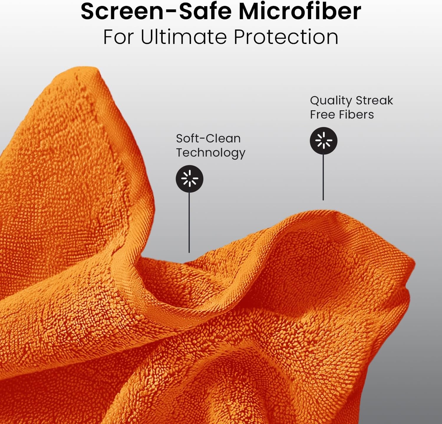 Screen Cleaner Spray - TV Screen Cleaner Spray and Microfiber Cloth kit, Compute
