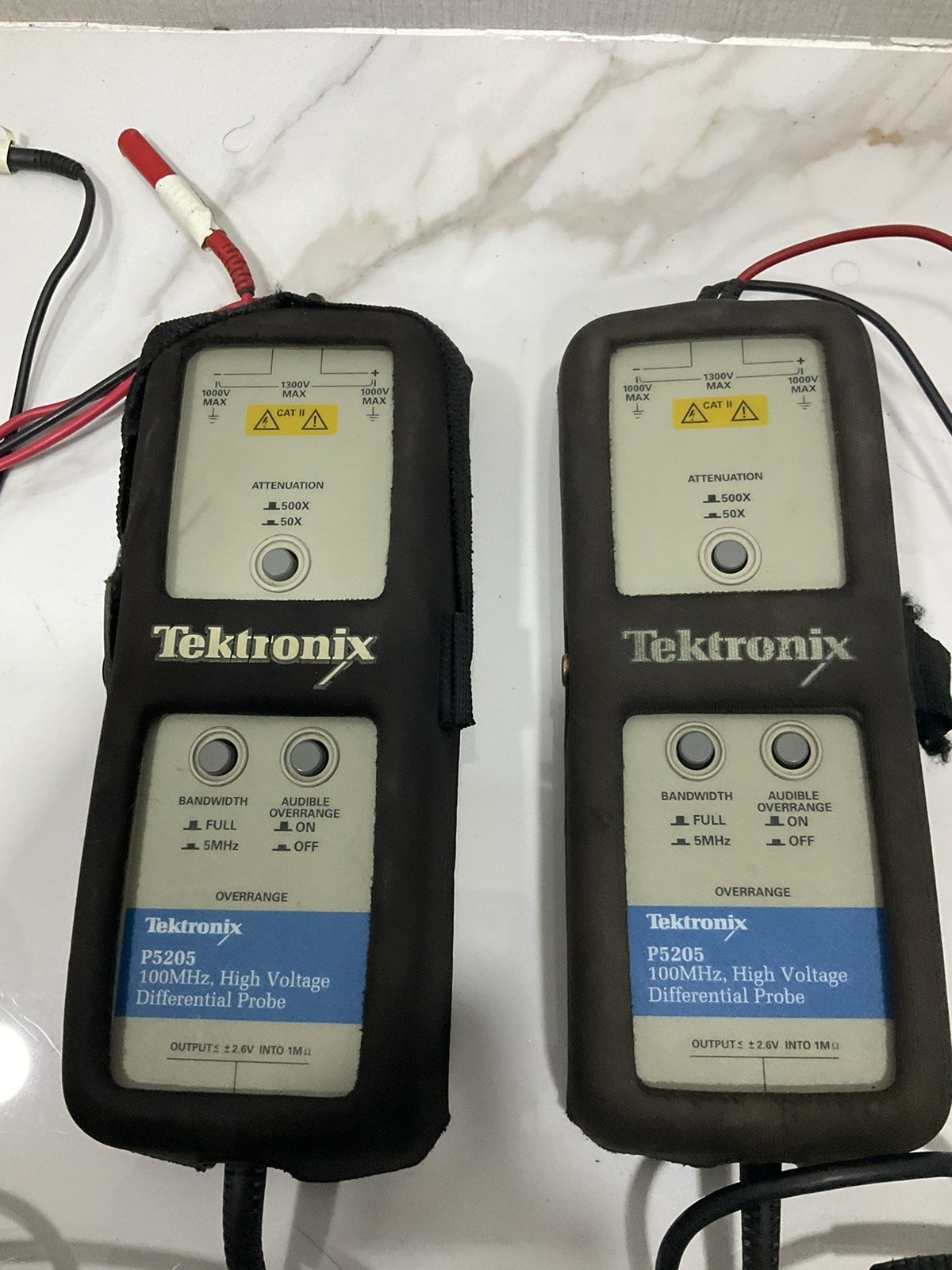 TEKTRONIX P5205 100MHZ High Voltage Differential Probe