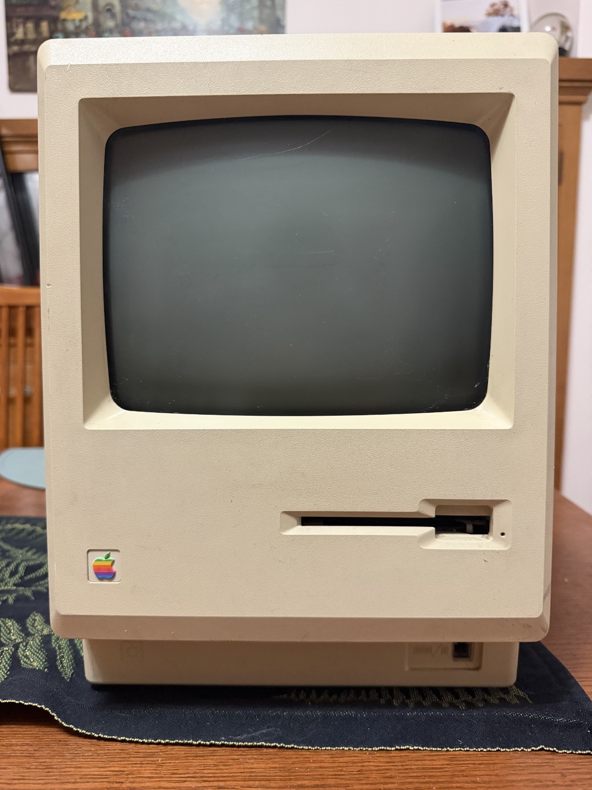 Apple Macintosh 128K M0001 w/ SCI MacSnap 524 Upgrade • Clean • Original 400K