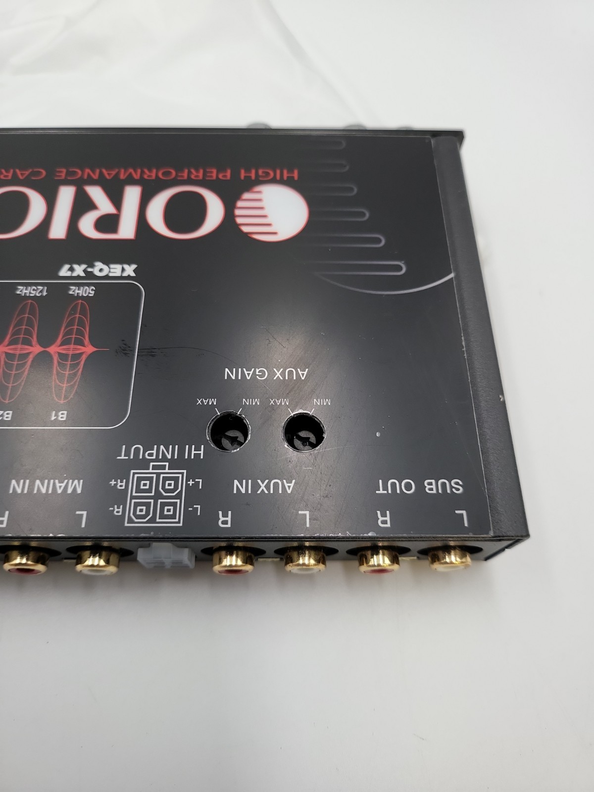 Orion High Proformance Car Audio XEQ-X7 - 7 Band Graphic Equalizer
