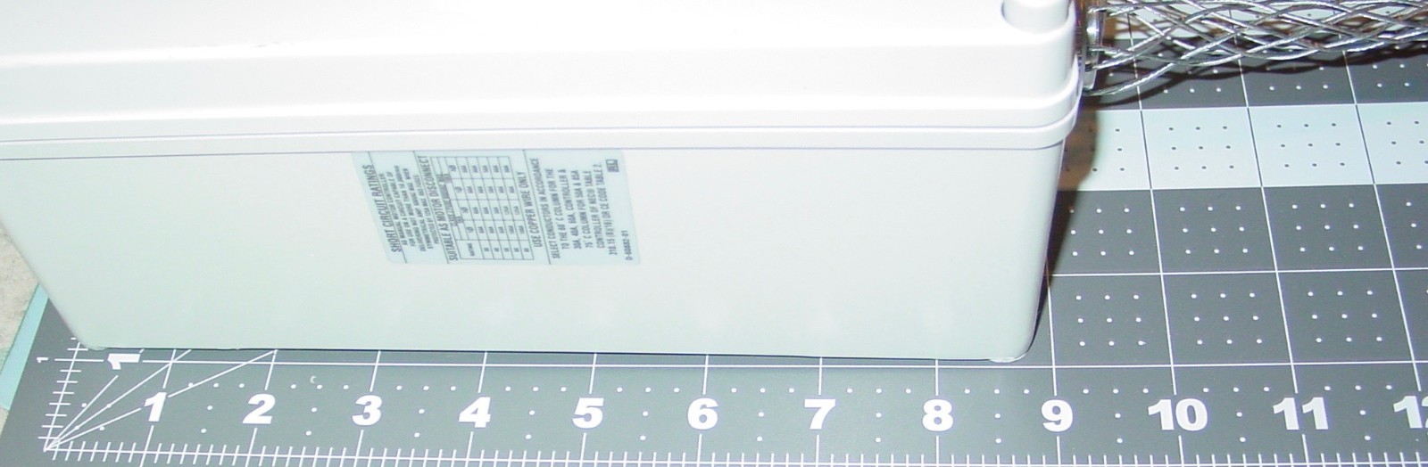 Enclosed 3 Phase 60A Rotary Switch Motor Controller Disconnect Bus Drop Assembly