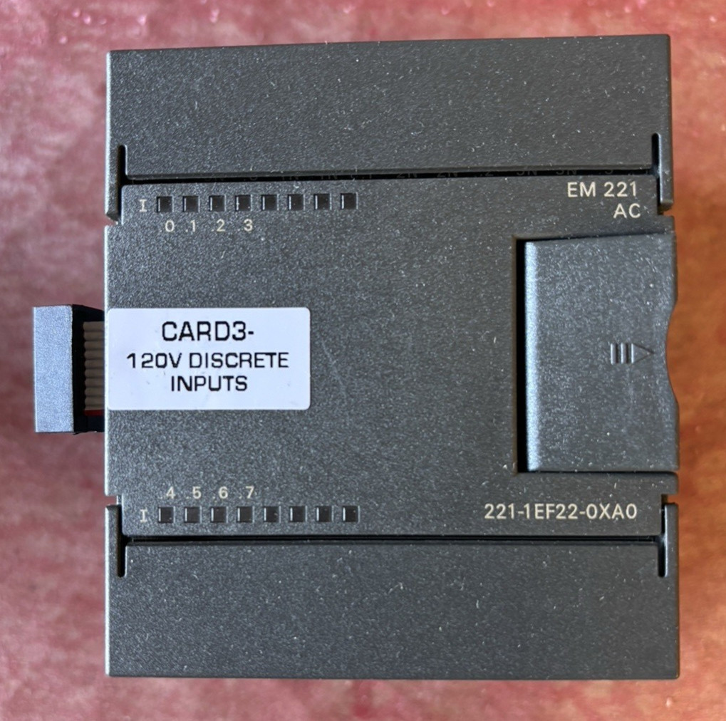 Siemens 6ES7 221-1EF22-0XA0 Digital Input Module