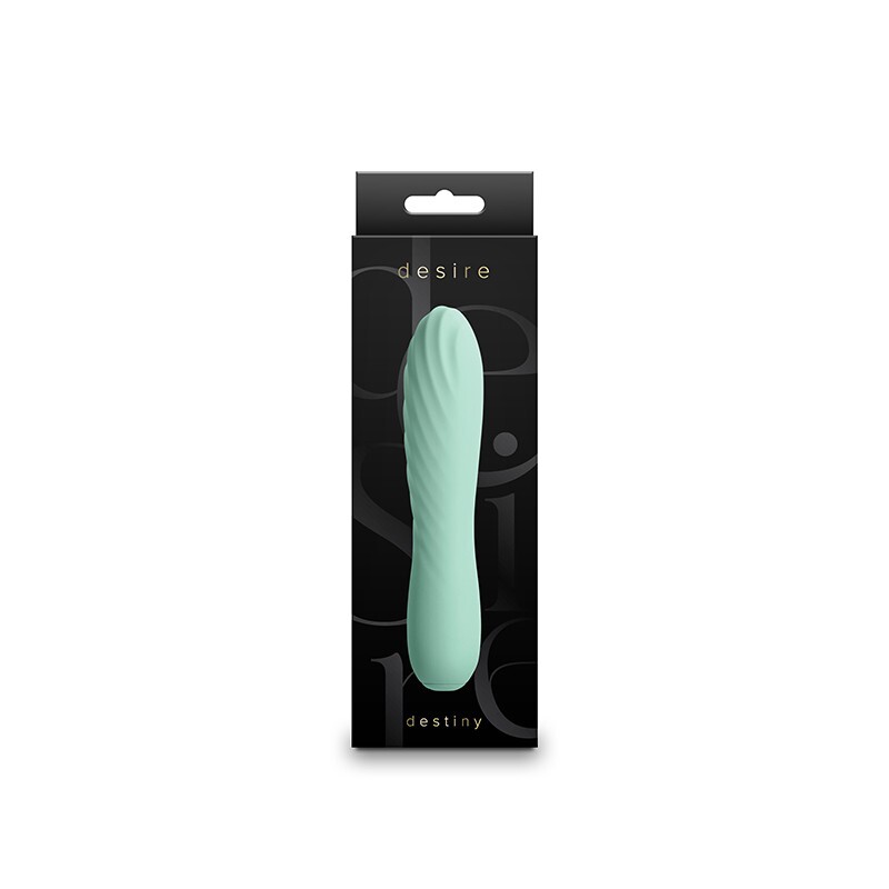 NS Novelties Ultimately Pleasurable Desire Destiny Mint Green Vibrator, New