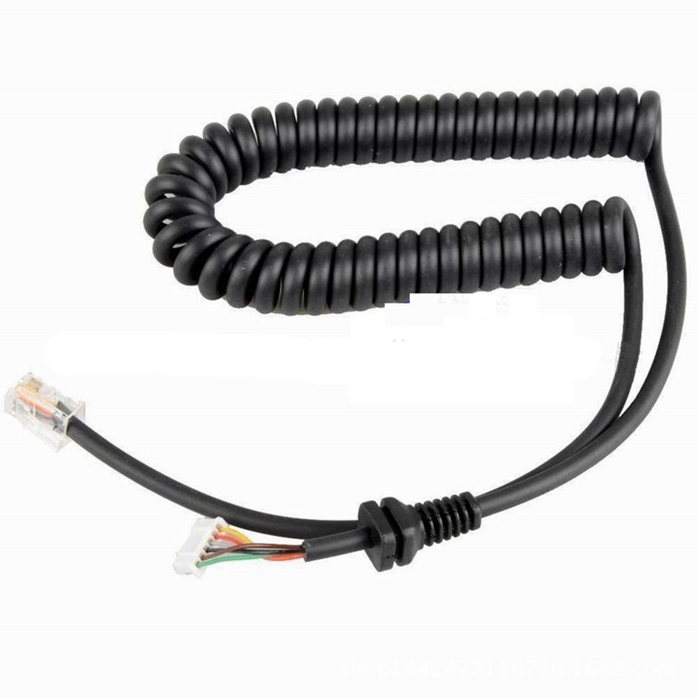 1M 6 pin Microphone Cable Cord Wire For Yaesu MH-48A6J MH-42B6J Microphone
