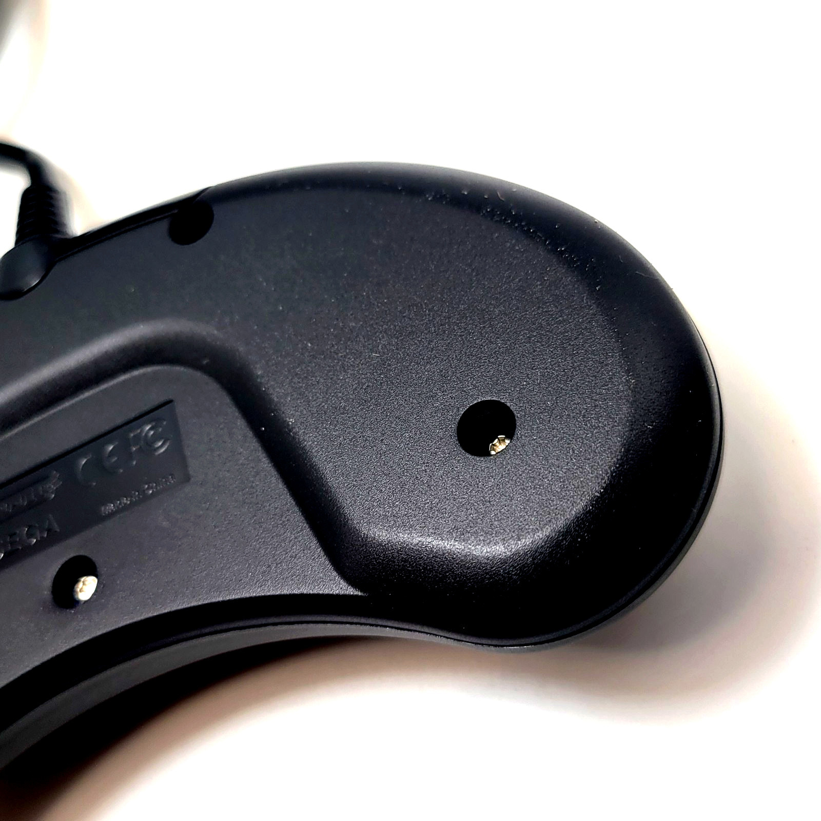 Retro-Bit Official Sega Genesis Controller 6-Button Arcade Pad - Black