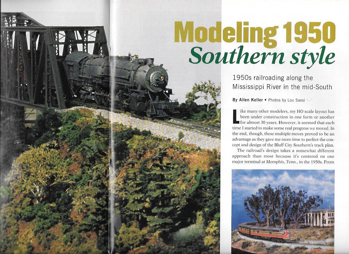 Model Railroader Nov.2002 Rio Grande SD70 Shelf Layout Trolley Track Shingles