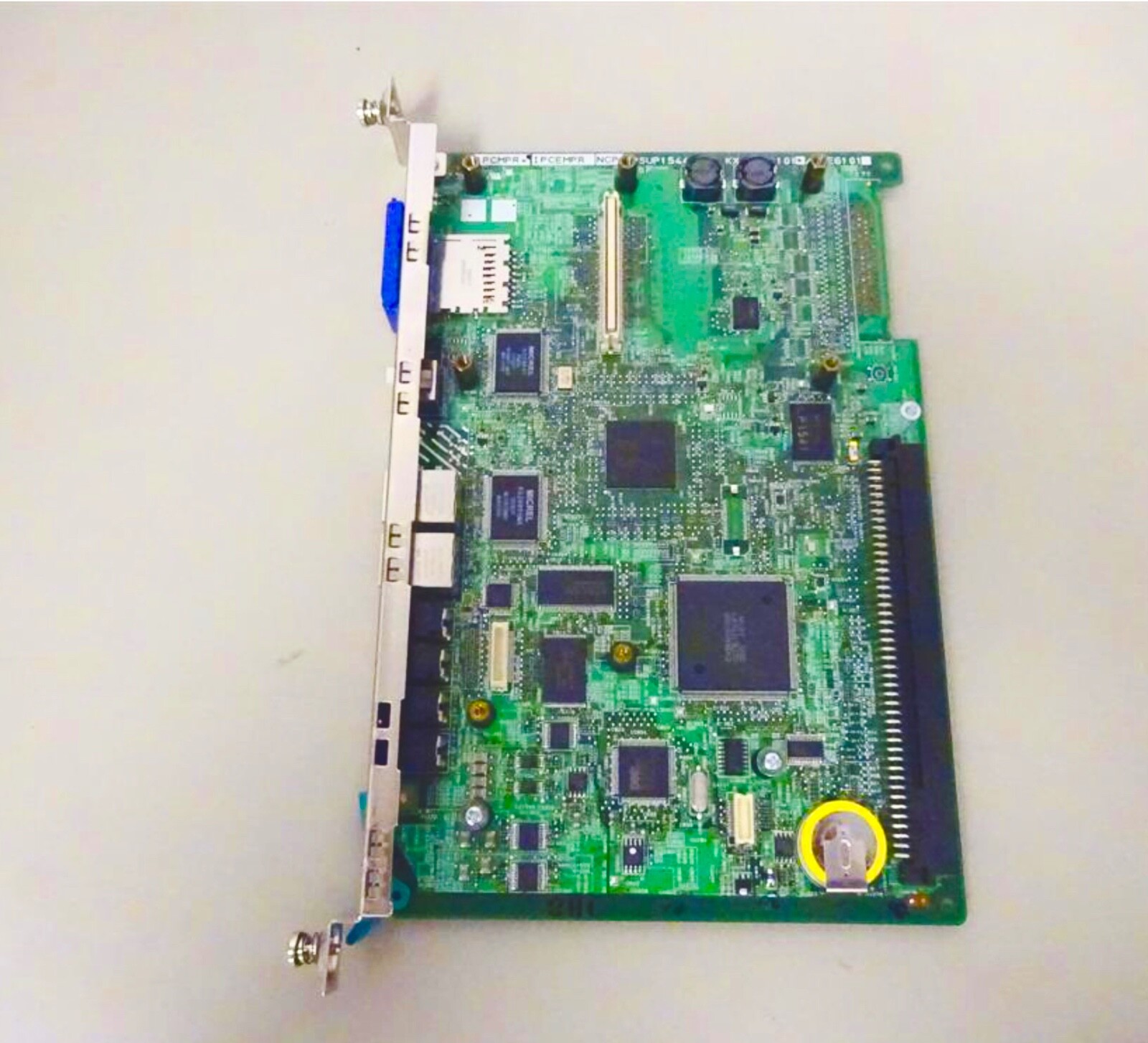 Panasonic KX-TDE0101 IPCMPR Processor Card with SD Card USE KX-TDE 100 200
