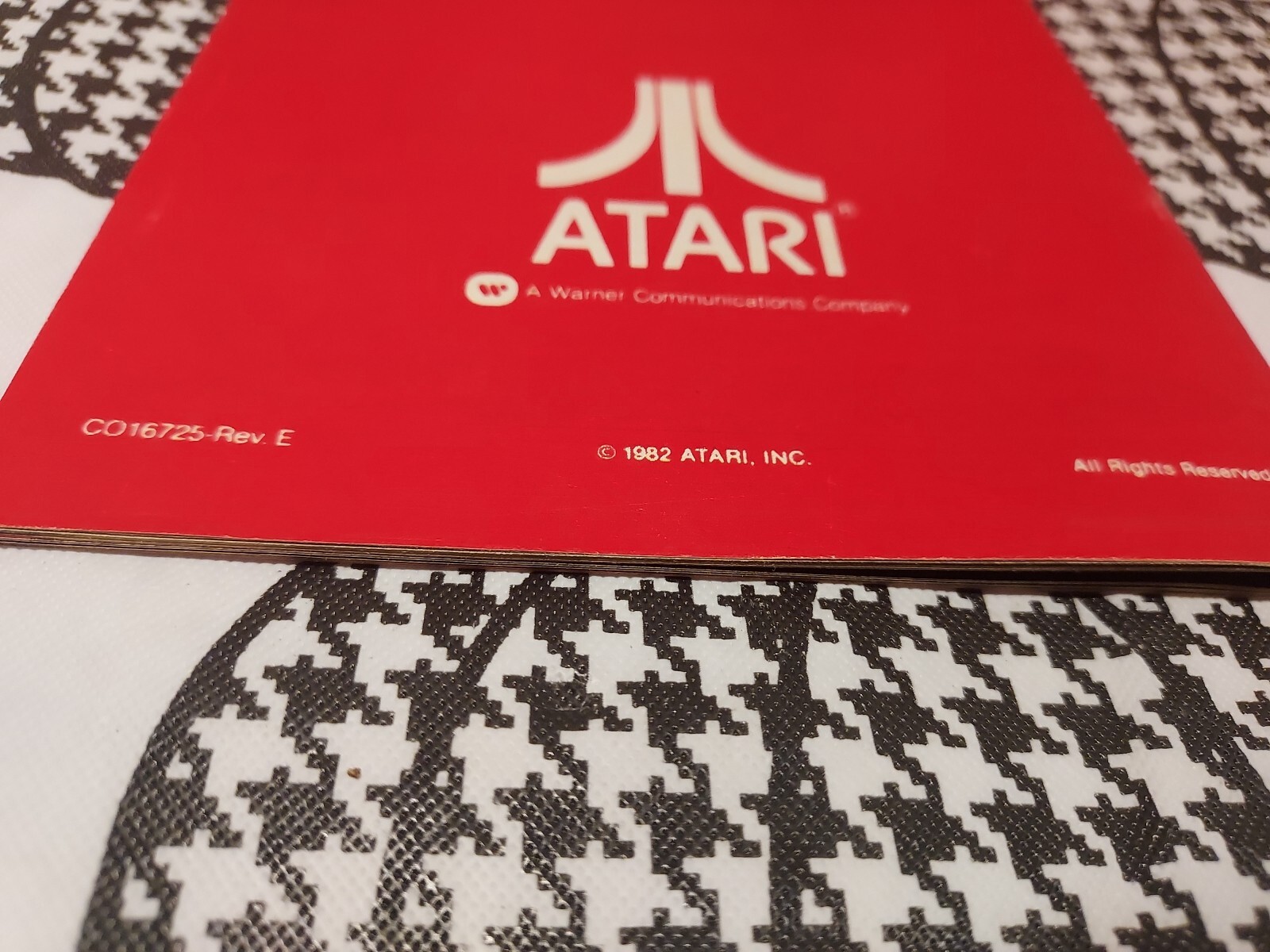 Vintage Atari Catalog 49 Game Program Cartridges 1982