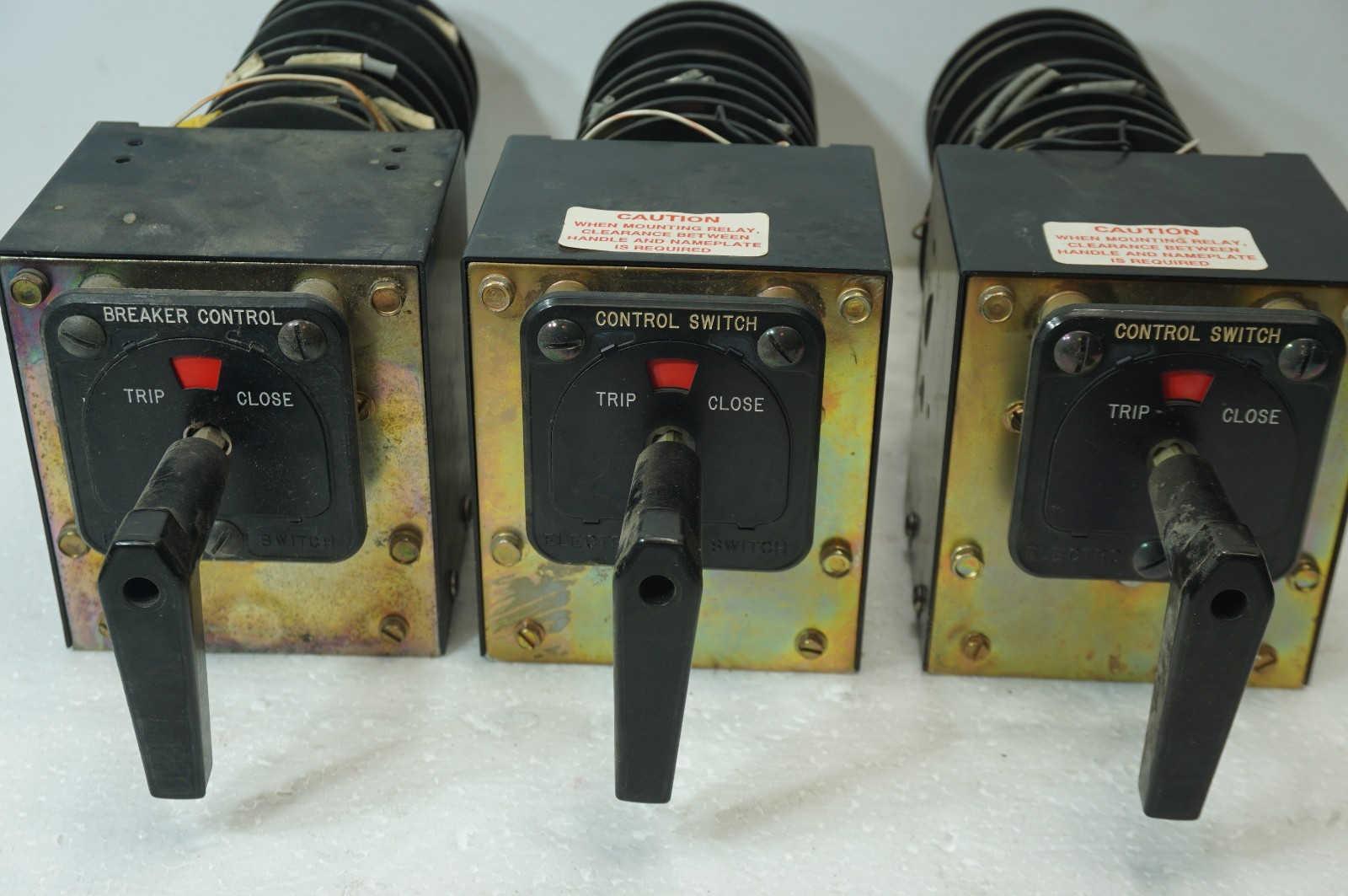 Electro Switch Trip / Close 8857CB QTY-THREE-!