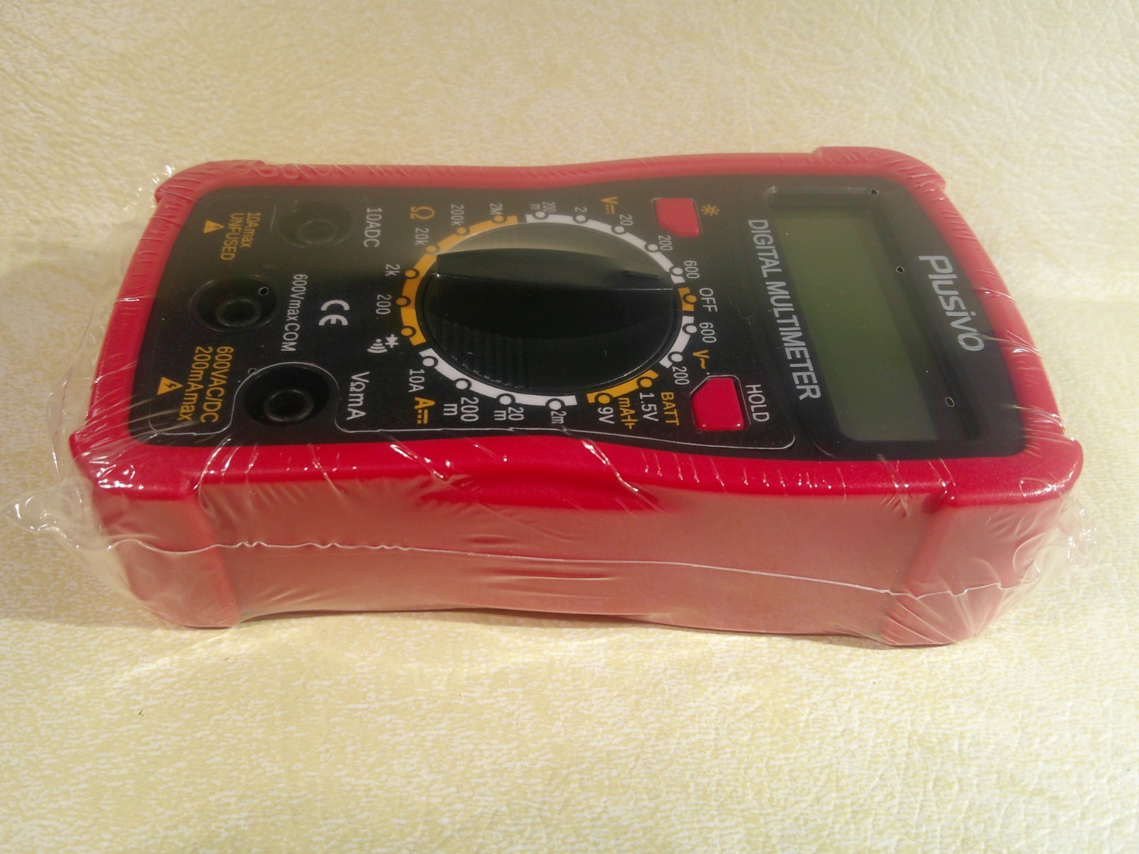 Plusivo DM501D Multimeter 6000 Count Auto Ranging as shown