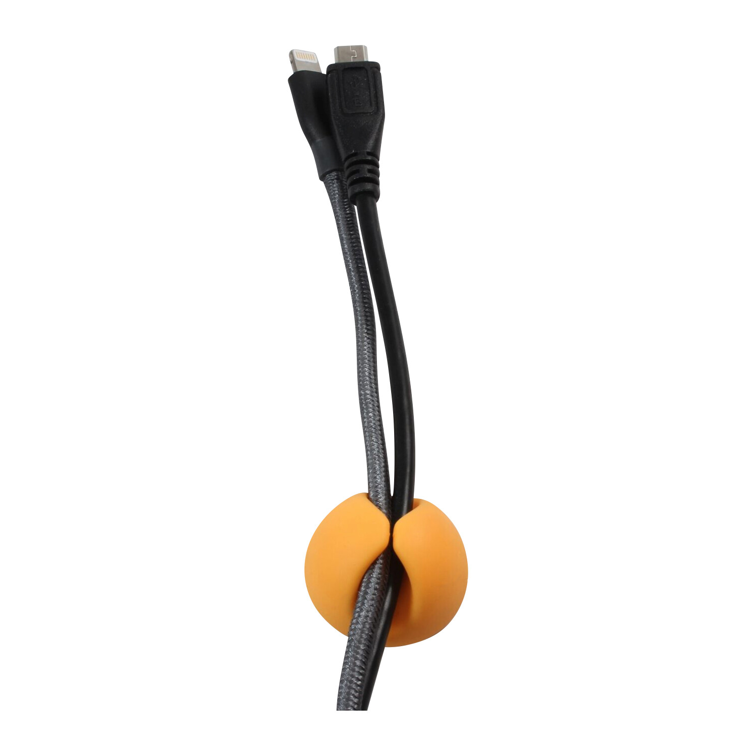 Rok Hardware Orange Cable Organizer Cord Management System, Multipurpose Clip