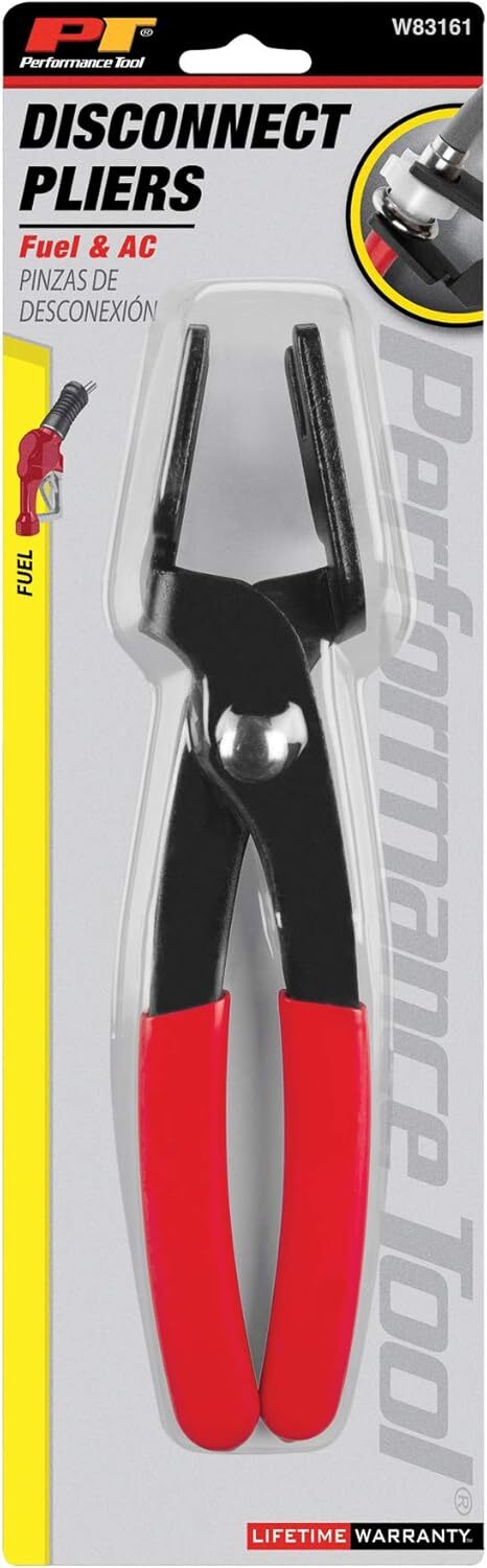 Performance Tool W83161 A/C and Fuel Line Quick Disconnect Tool Pliers with E...