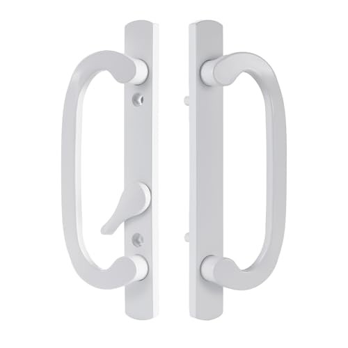 Sliding Patio Door Handleset, 45° Keyway, 3-15/16" H.C., Non Keyed-Only Handle