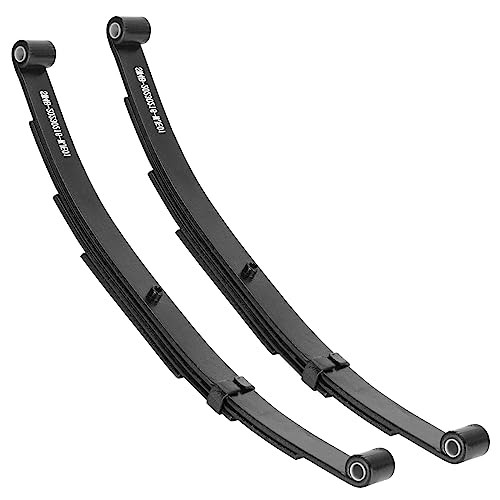 Trailer Leaf Spring 4 Leaf Double Eye 1750 lbs Cap for 3500 lbs Axle Set 2