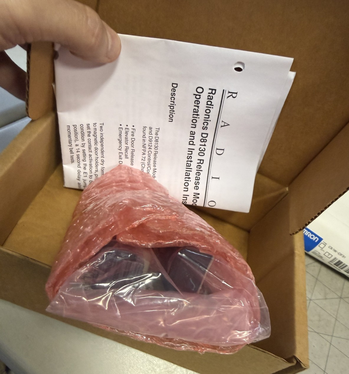 Bosch D8130 Door Release Module NEW (Sealed)