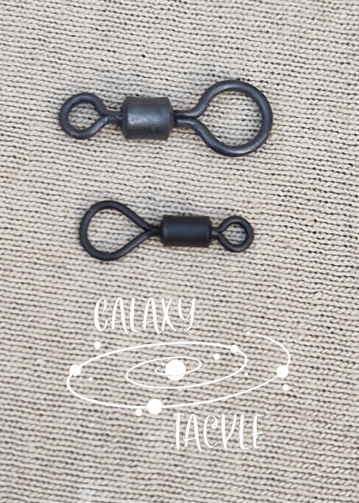 Carp Fishing terminal Tackle - Big Eye Swivels Size 11+8 Carp Fishing Rigs