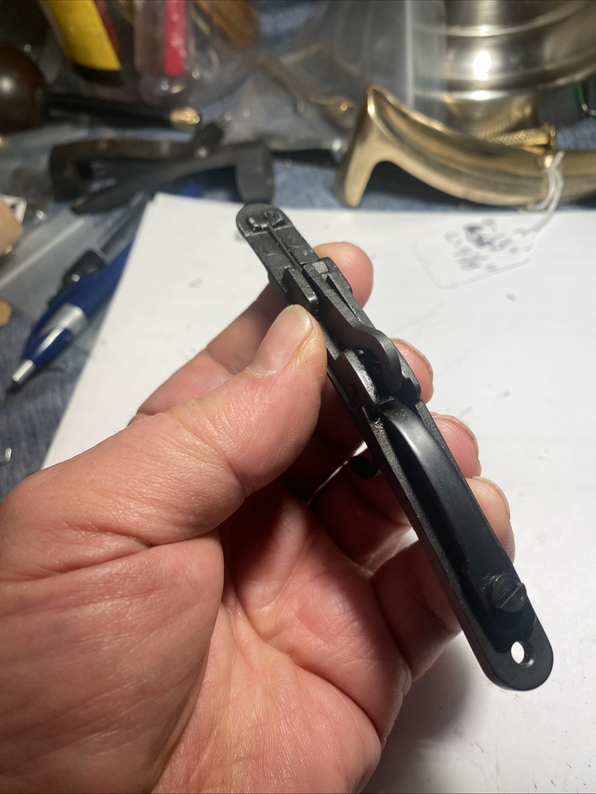 New Lyman Double Set Trigger Assembly and Screw.