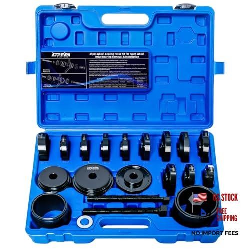 24pc Wheel Bearing Press Kit, Bearing Removal & Installation Set Universal