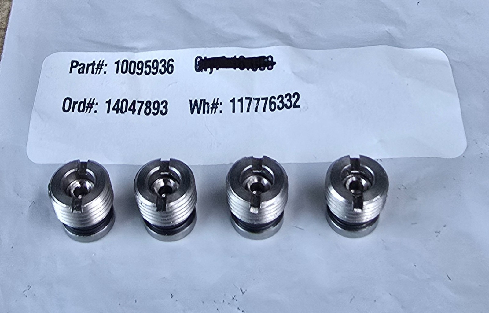 Light Yoke Brake Screw Steris 10095936 - Pack of 4
