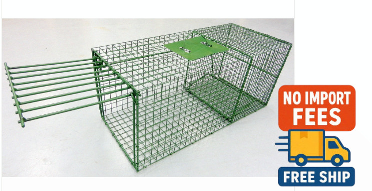 Duke 1114 Heavy Duty XL Single Door Live Animal Cage Trap Raccoon Fox 36x15x14